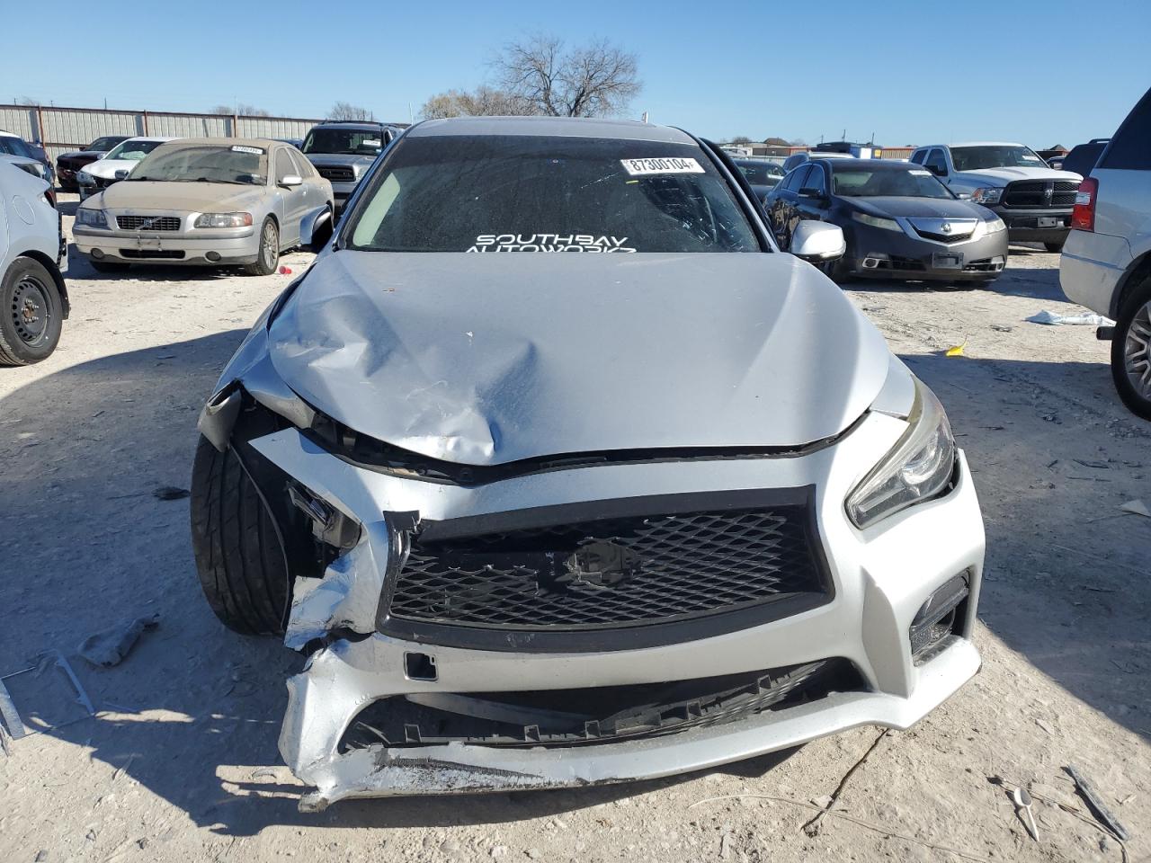 2016 Infiniti Q50 VIN JN1EV7AP2GM300463 Copart auction photo, all over damage thumbnail 5