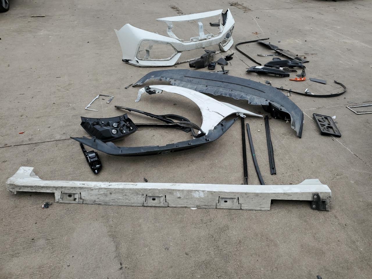2021 Honda Civic VIN SHHFK7H63MU210622 Copart auction photo, front end / side damage thumbnail 12