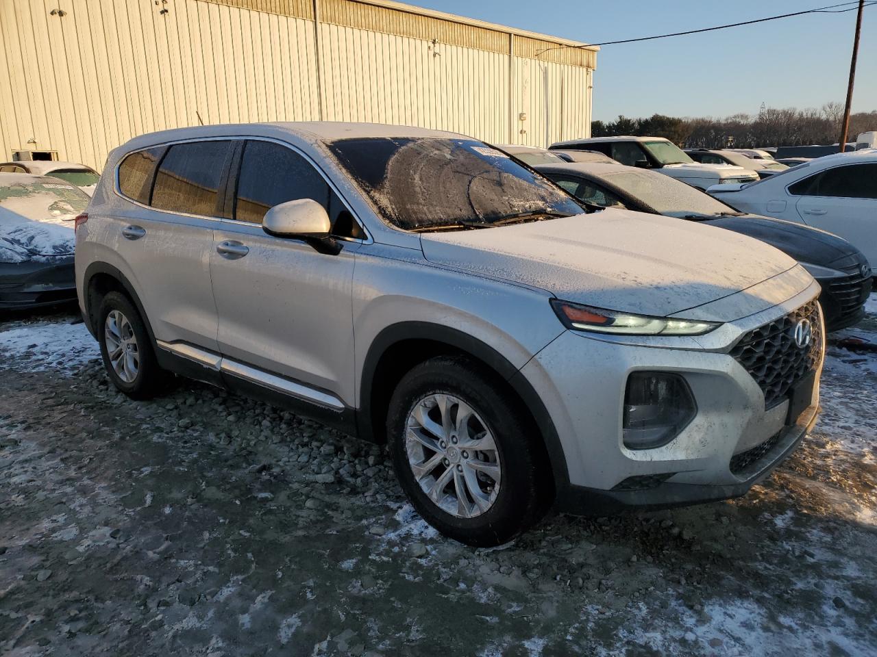 2019 Hyundai Santa Fe VIN 5NMS23ADXKH090556 Copart auction photo, undercarriage damage thumbnail 4