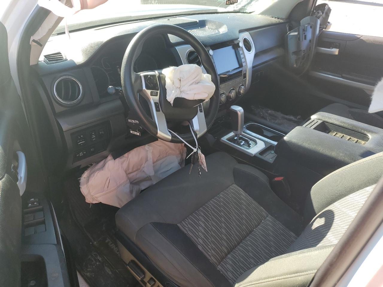 2021 Toyota Tundra VIN 5TFRY5F12MX298061 Copart auction photo, all over damage thumbnail 8