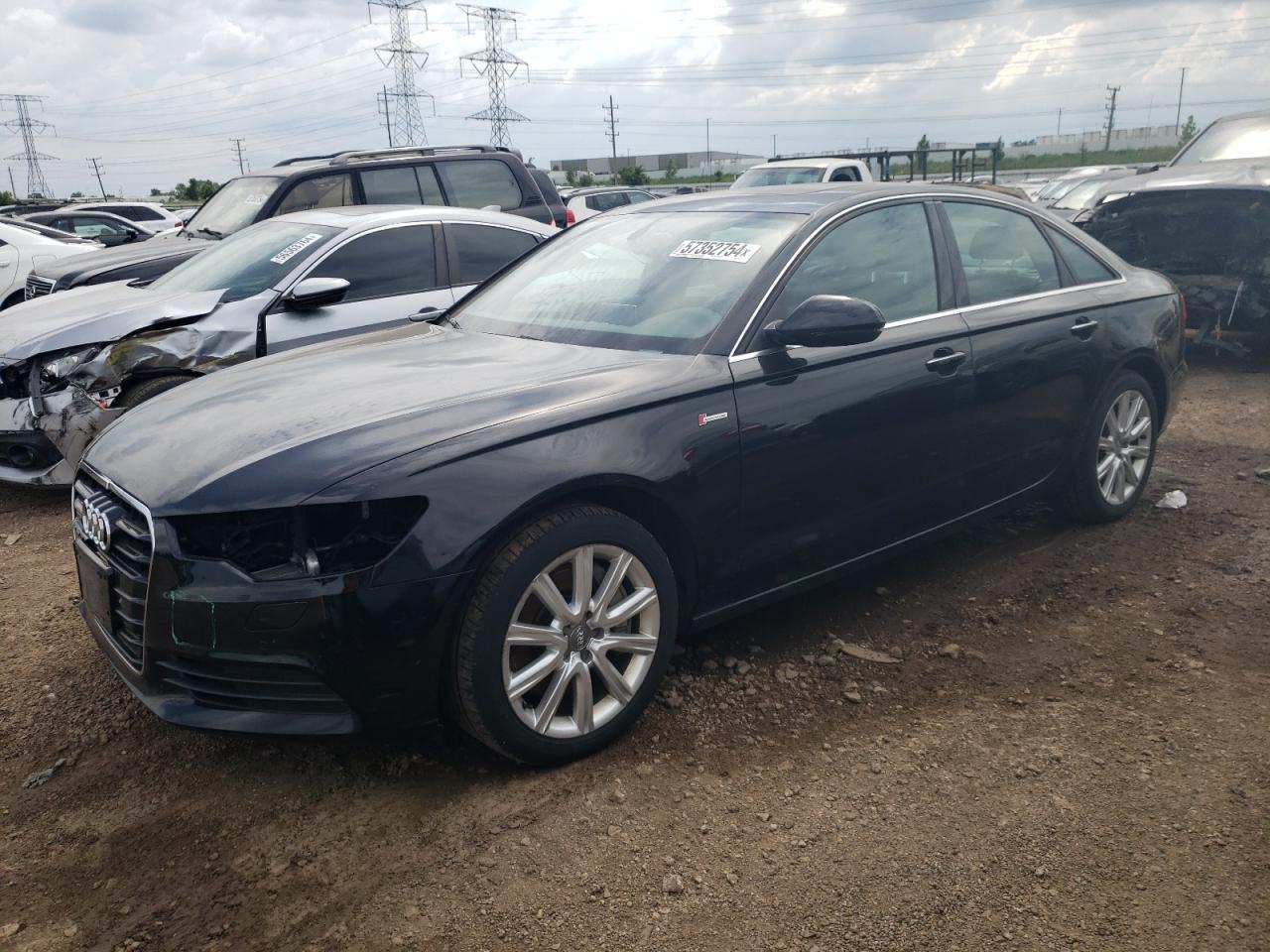 2014 Audi A6 VIN WAUFGAFC1EN151711