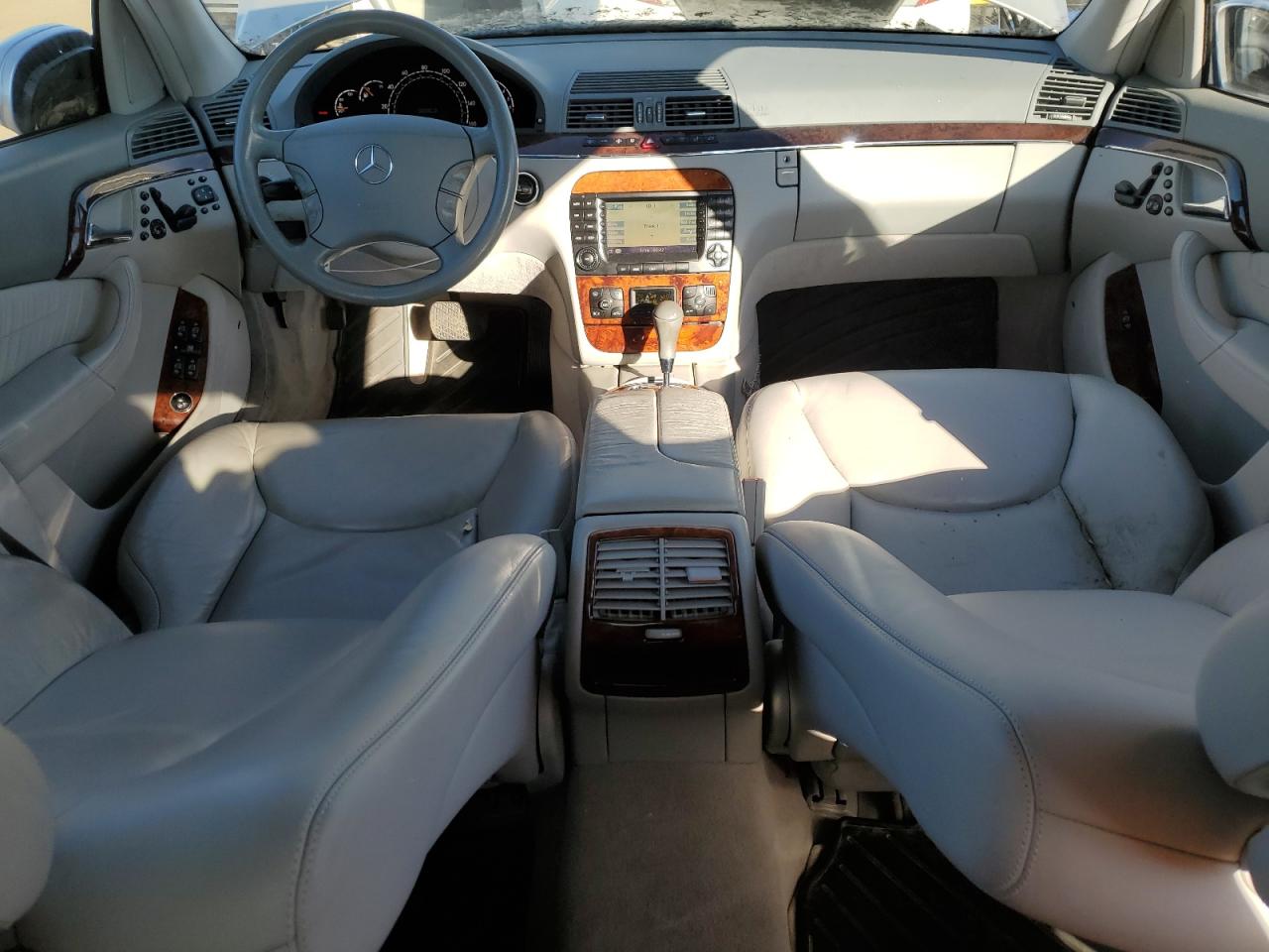 2006 Mercedes-Benz S-klasse VIN WDBNG75J26A472276 Copart auction photo, side / front end damage thumbnail 8
