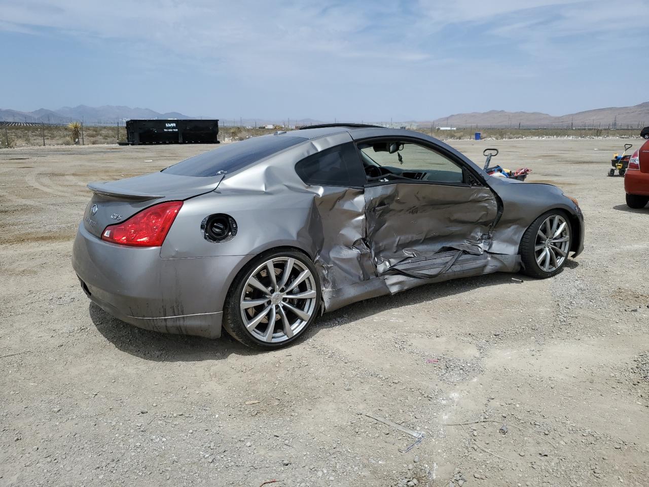 2008 Infiniti G VIN JNKCV64E38M103410 Copart auction photo, all over damage thumbnail 3