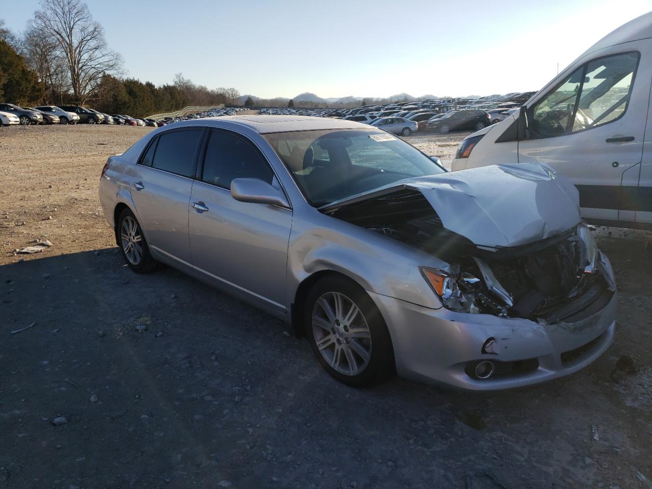 2009 Toyota Avalon VIN 4T1BK36B39U326129 Copart auction photo, front end / minor dent/scratches damage thumbnail 4