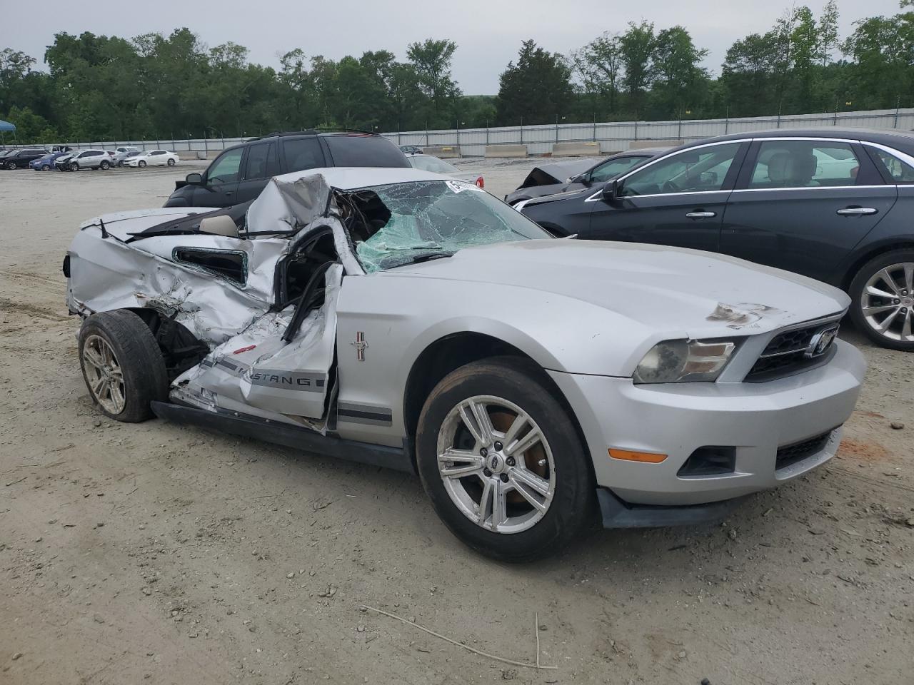 2012 Ford Mustang VIN 1ZVBP8AM5C5237706 Copart auction photo, rollover damage thumbnail 4