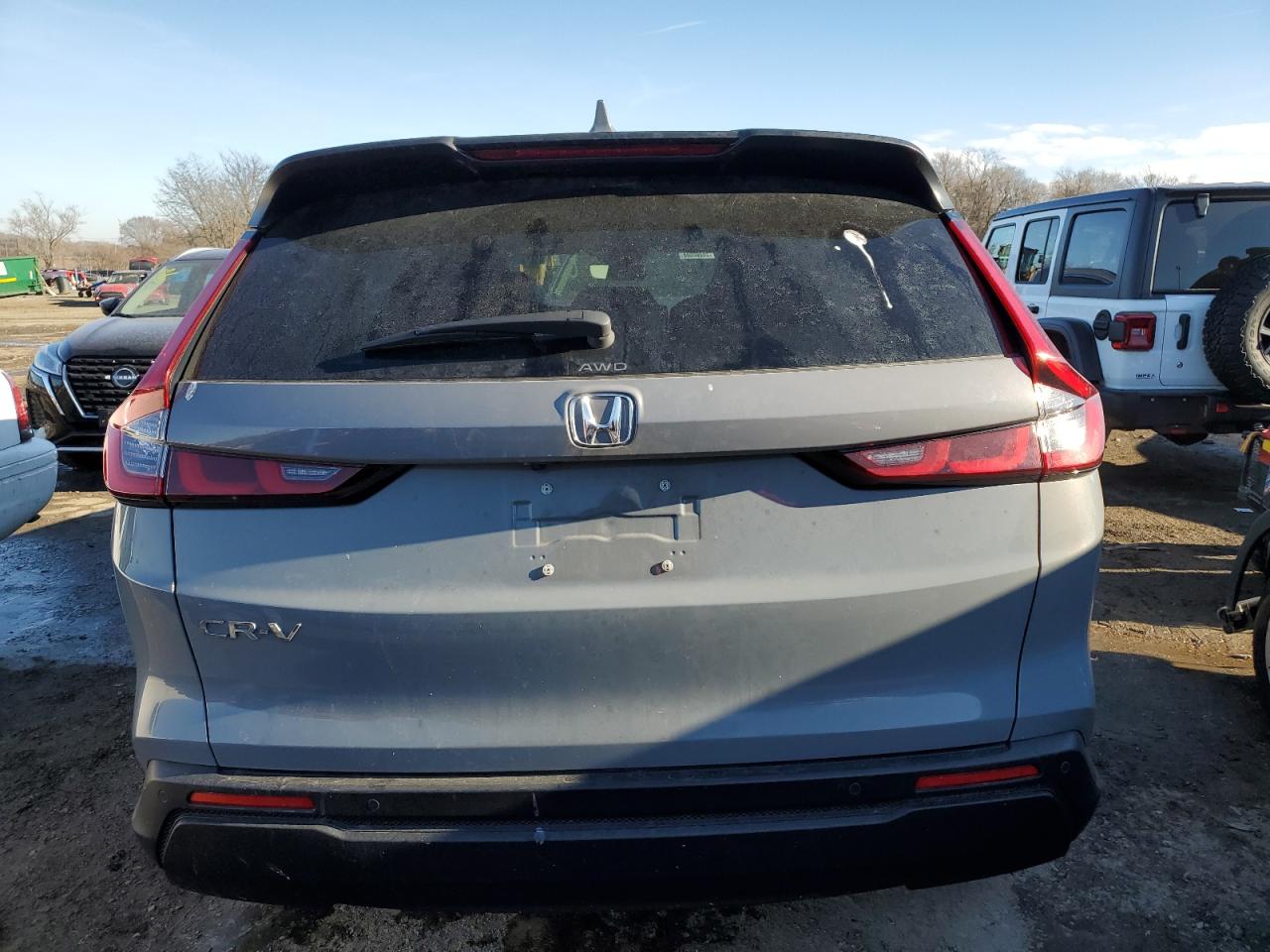 2023 Honda CR-V VIN 5J6RS4H73PL007571 Copart auction photo, undercarriage damage thumbnail 6