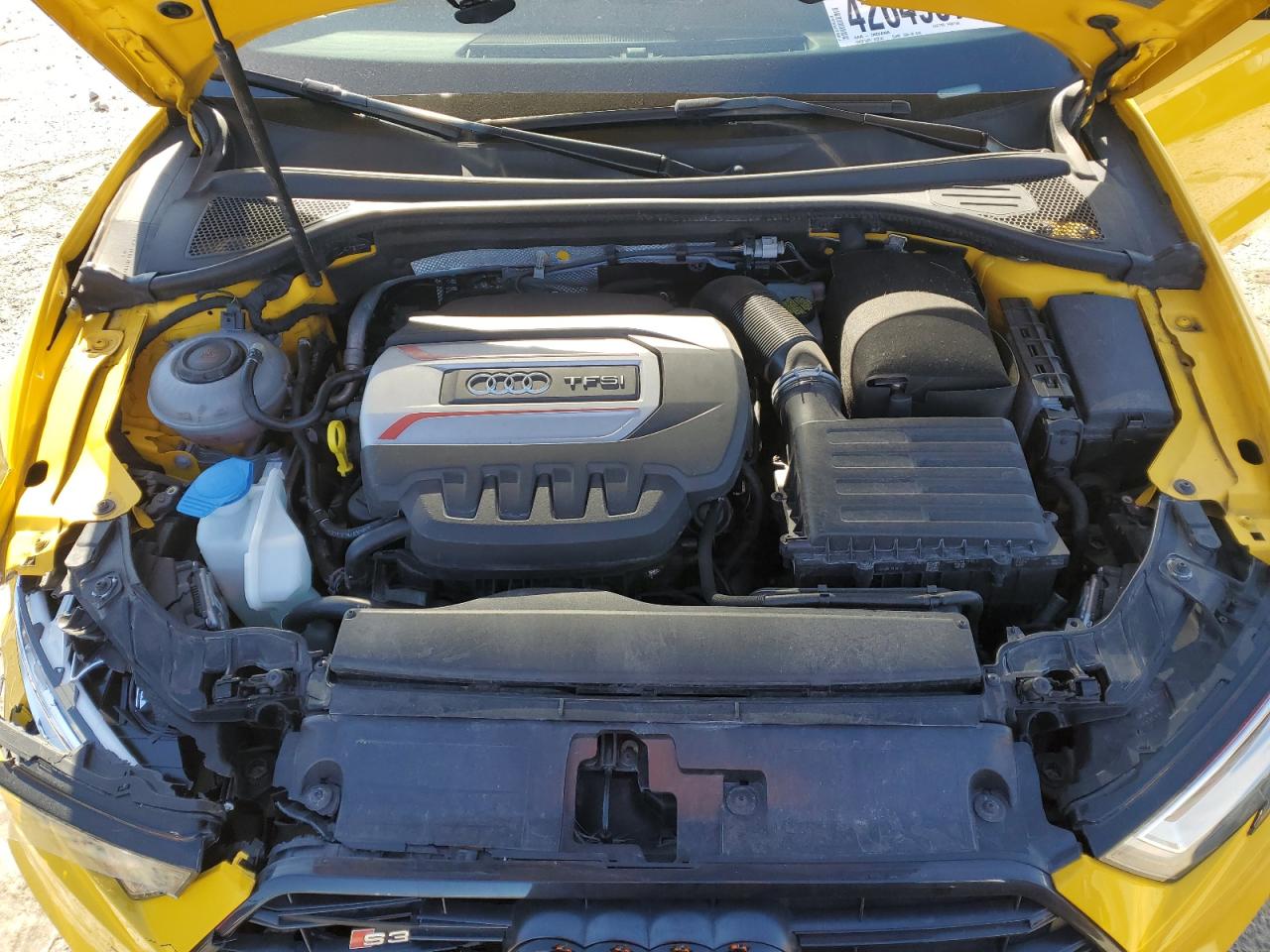 2017 Audi S3 VIN WAUB1GFF9H1055396 Copart auction photo, front end damage thumbnail 11