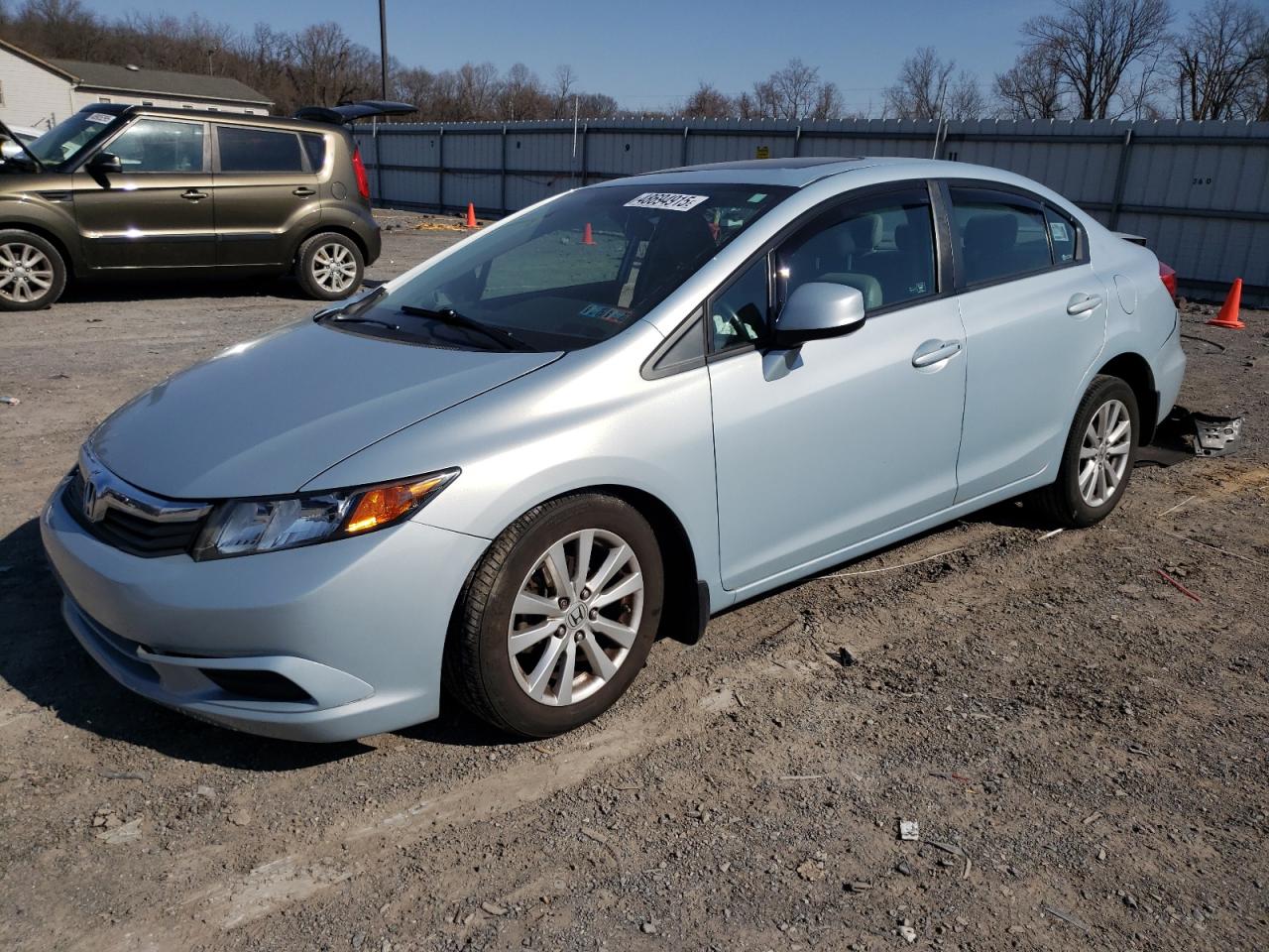 2012 Honda Civic VIN 19XFB2F93CE363457