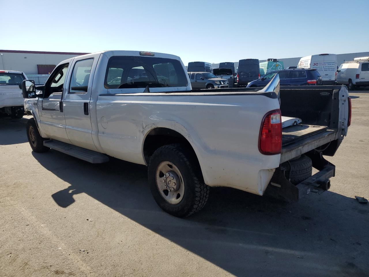 2008 Ford F350 VIN 1FTWW30R08EC89002 Copart auction photo, all over damage thumbnail 2