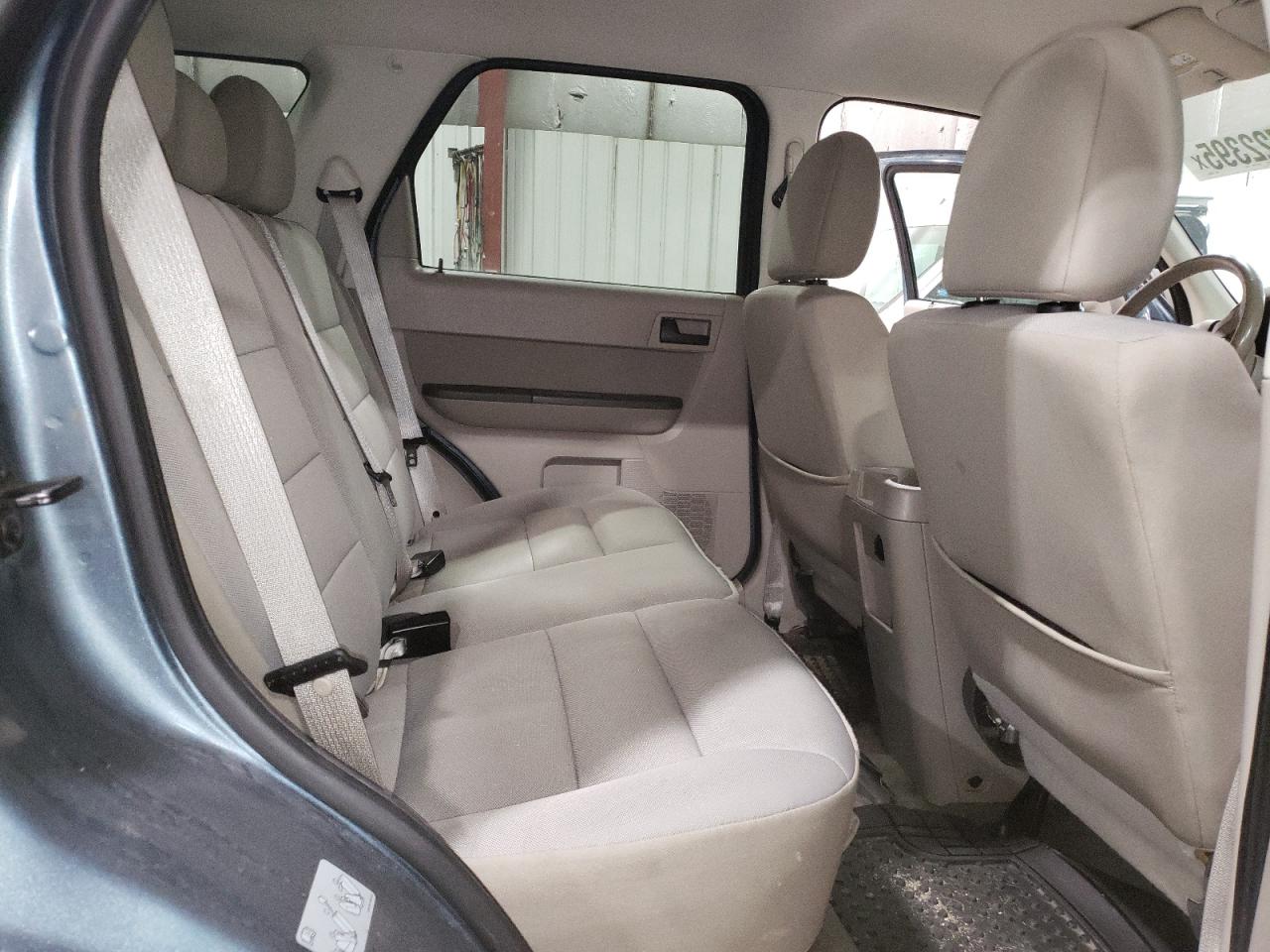 2011 Ford Escape VIN 1FMCU5K36BKB75605 Copart auction photo, side damage thumbnail 10