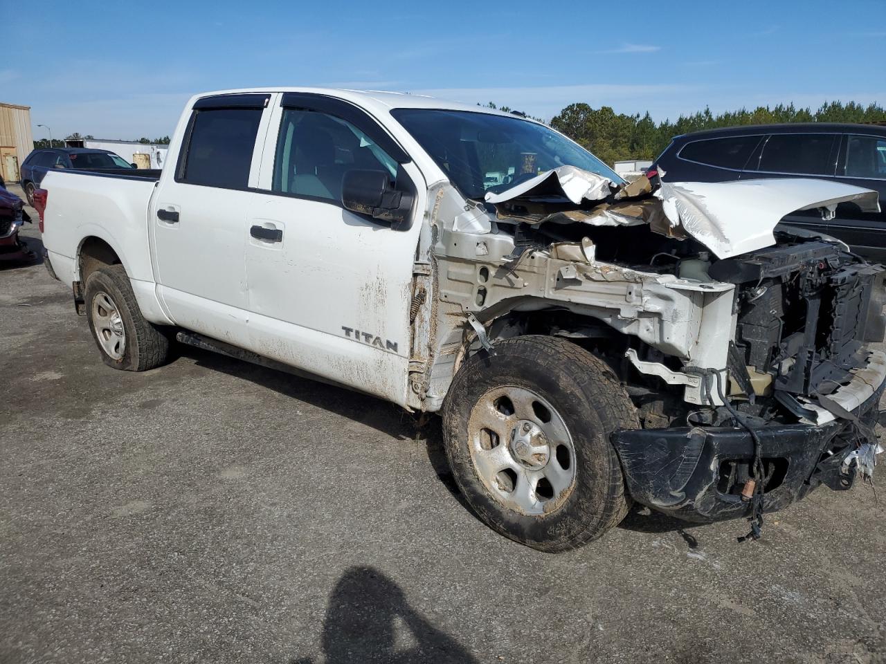 2019 Nissan Titan VIN 1N6AA1EK9KN504468 Copart auction photo, front end damage thumbnail 4