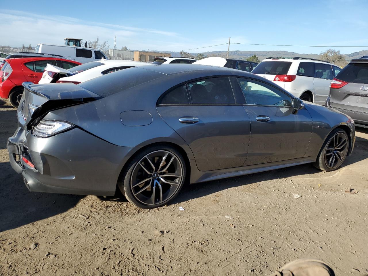 2019 Mercedes-Benz CLC-klasse VIN WDD2J6BB2KA027663 Copart auction photo, rear end damage thumbnail 3