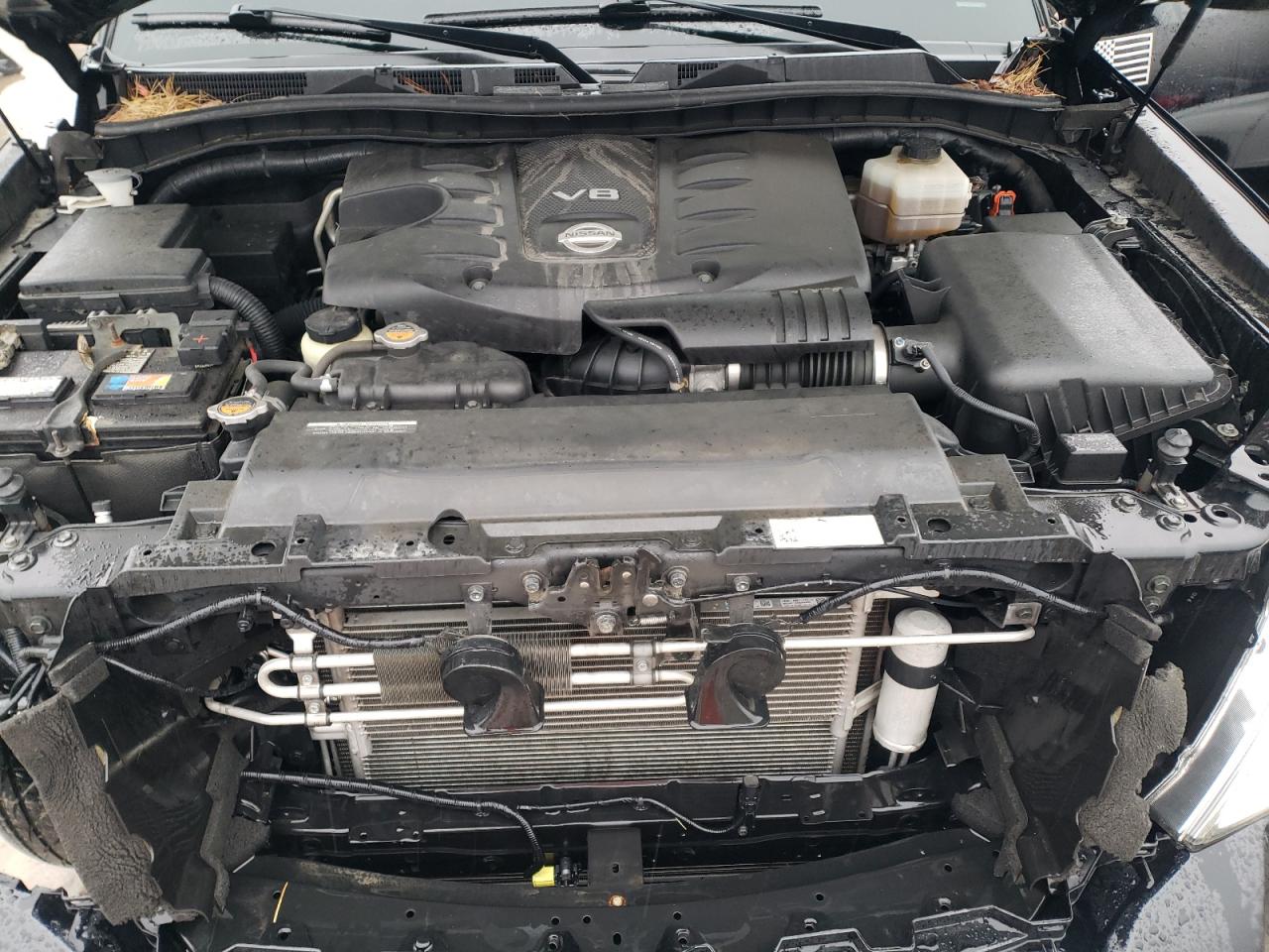 2018 Nissan Armada VIN JN8AY2ND6JX000571 Copart auction photo, front end damage thumbnail 12