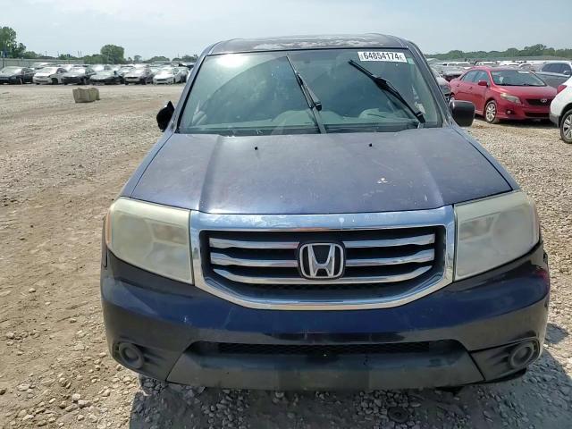 2014 Honda Pilot VIN 5FNYF3H27EB023986 Copart auction photo, side / front end damage thumbnail 11