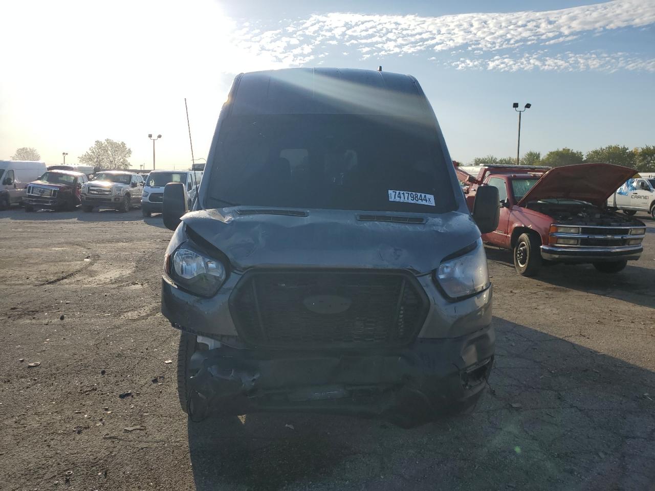2023 Ford Transit VIN 1FTBR3X89PKB75888 Copart auction photo, front end / minor dent/scratches damage thumbnail 5
