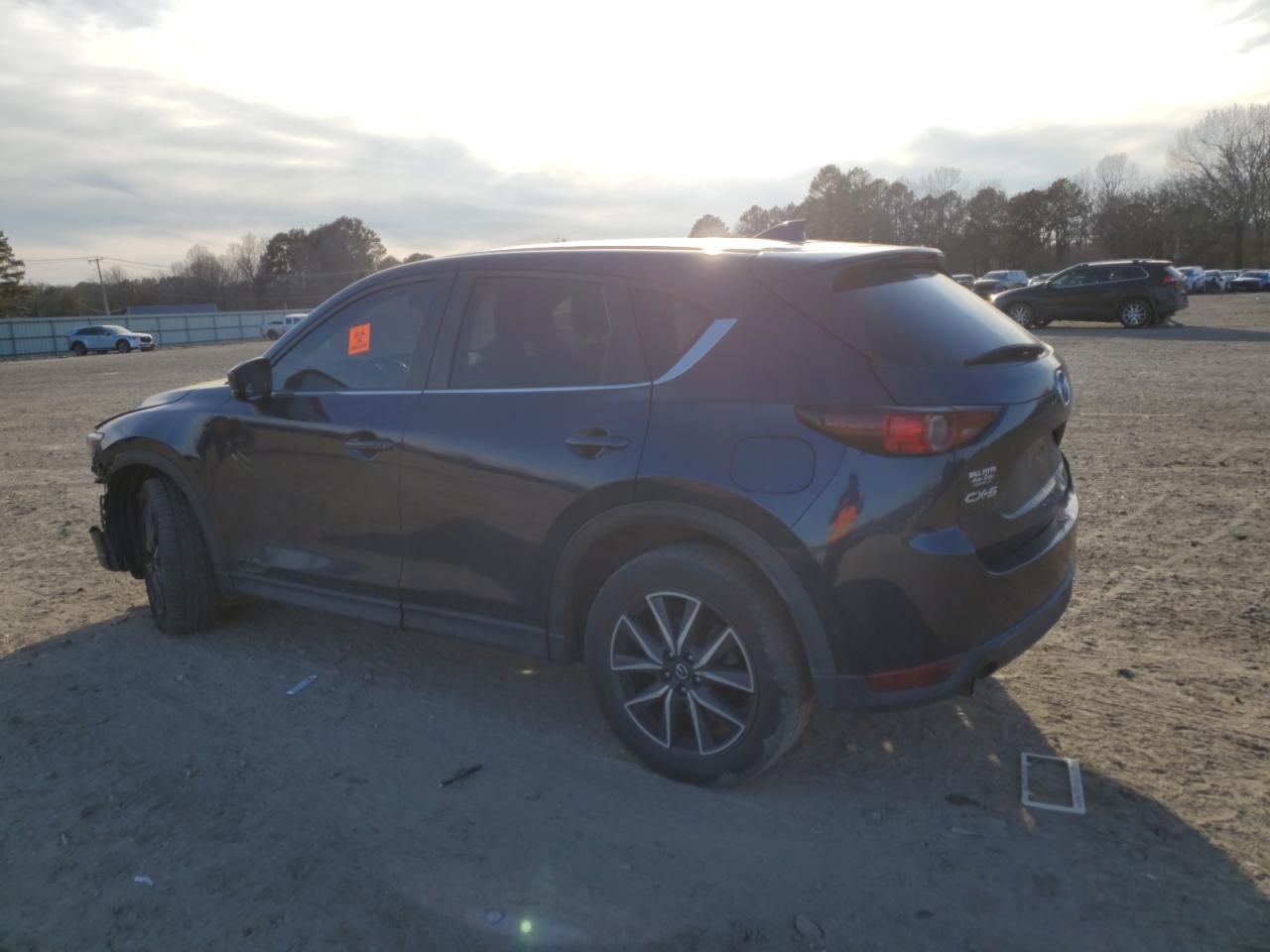 2018 Mazda CX-5 VIN JM3KFACM4J0470374 Copart auction photo, front end / all over damage thumbnail 2