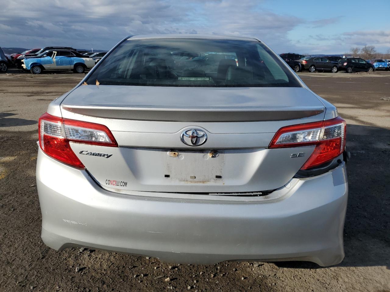 2012 Toyota Camry VIN 4T1BF1FK0CU176206 Copart auction photo, side / rear end damage thumbnail 6