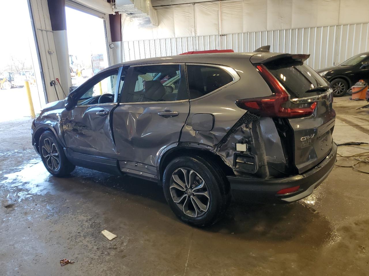 2021 Honda CR-V VIN 7FART6H88ME020648 Copart auction photo, side damage thumbnail 2