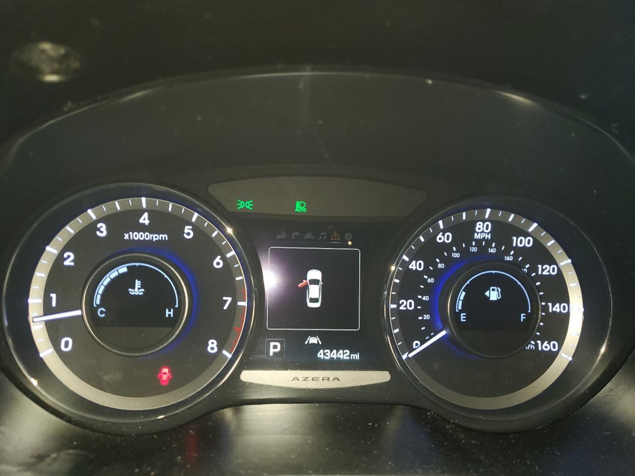 2016 Hyundai Azera VIN KMHFH4JG1GA518253 Copart auction photo, rear end damage thumbnail 9