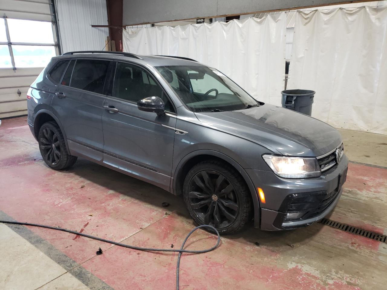 2021 Volkswagen Tiguan VIN 3VV2B7AX2MM011951 Copart auction photo, side damage thumbnail 4