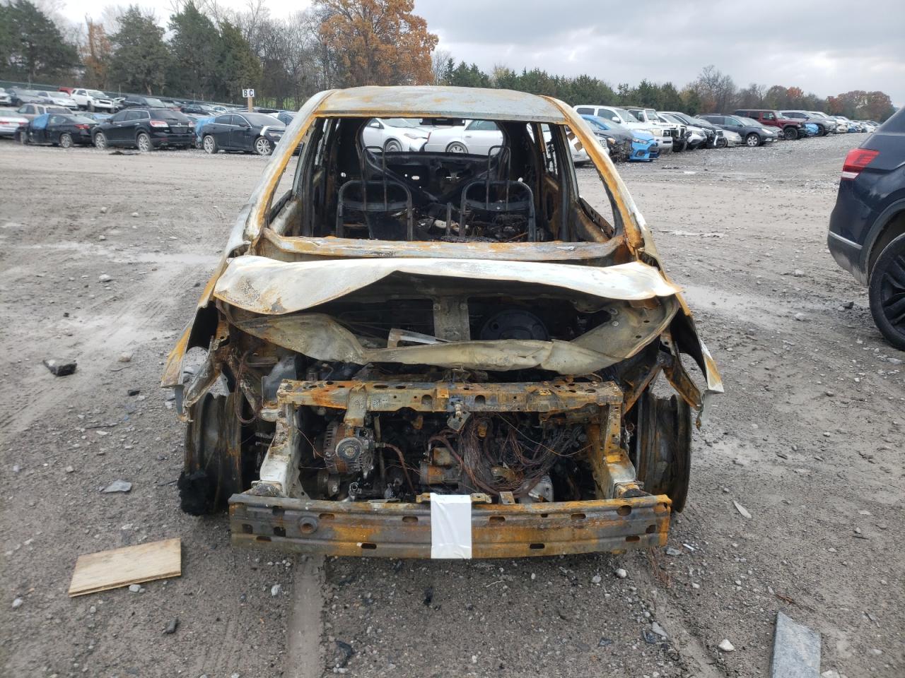 2016 Nissan Versa VIN 3N1CE2CP3GL363394 Copart auction photo, burn damage thumbnail 5