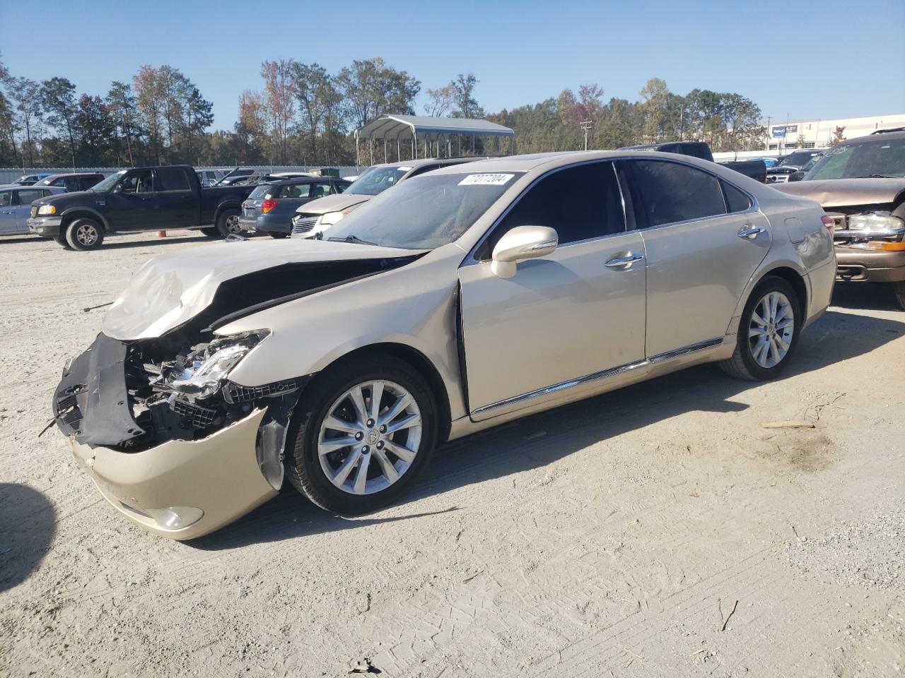 2012 Lexus ES VIN JTHBK1EG1C2478739