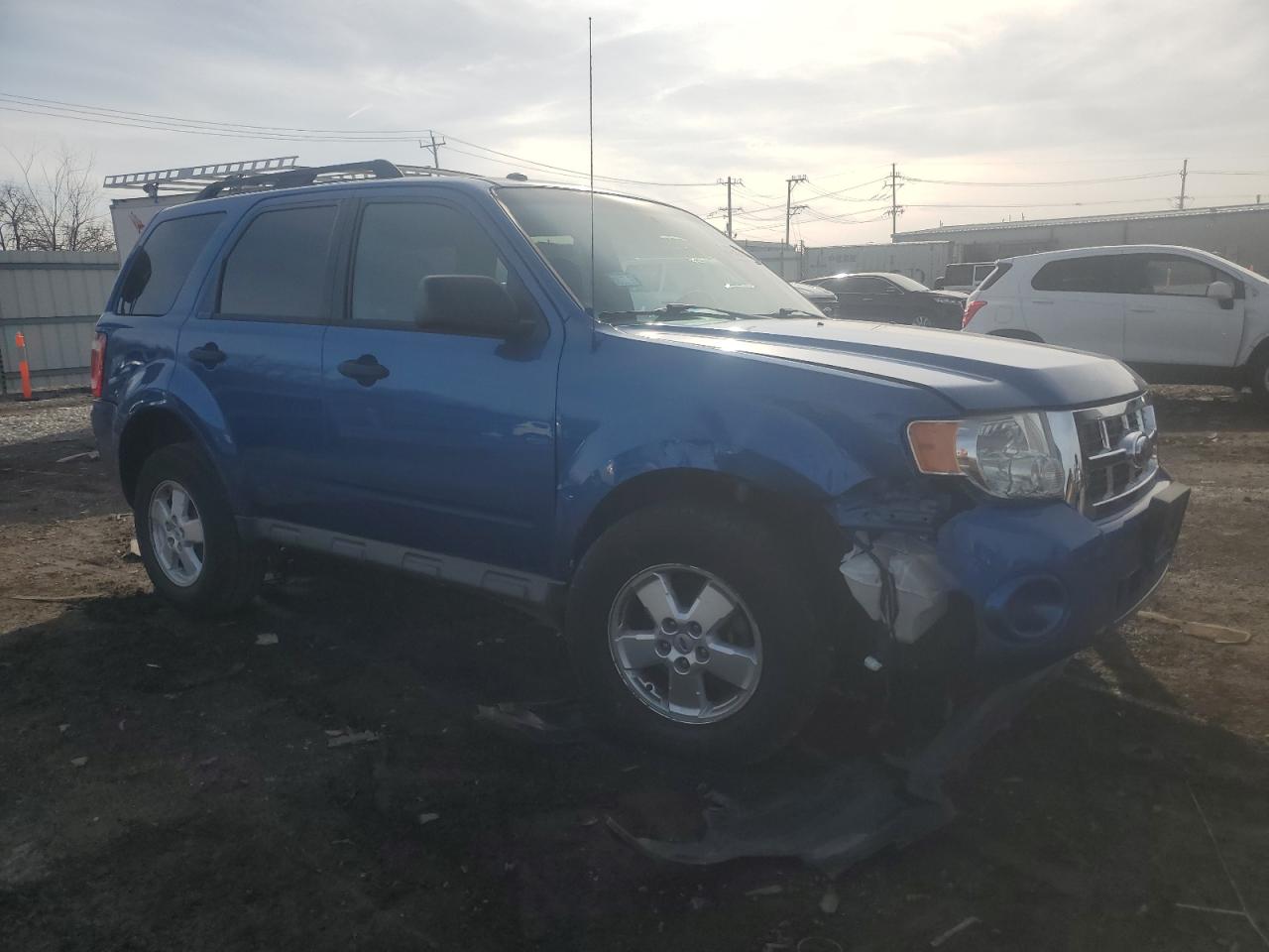 2011 Ford Escape VIN 1FMCU0DG8BKA48938 Copart auction photo, front end damage thumbnail 4