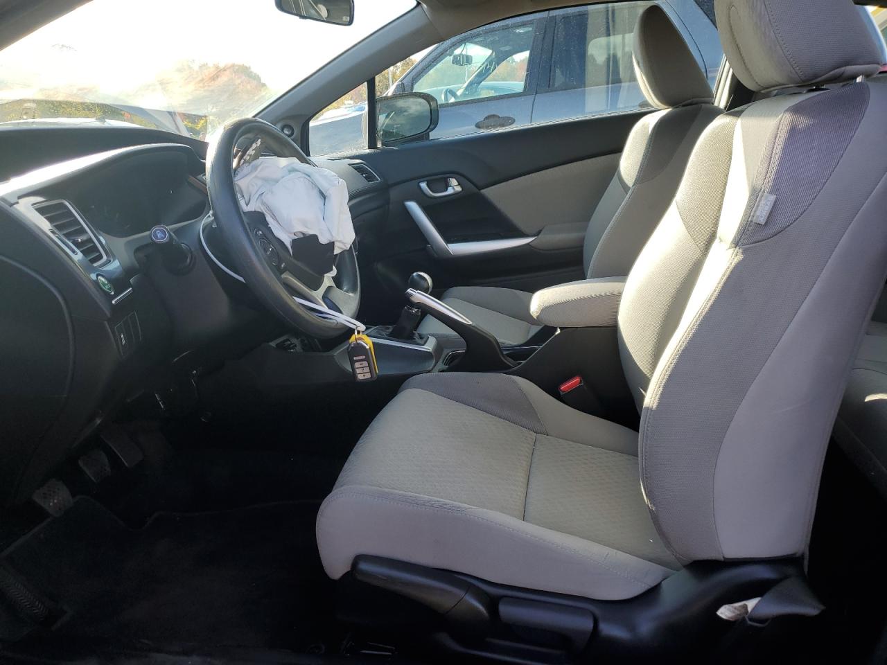 2014 Honda Civic VIN 2HGFG3A82EH525061 Copart auction photo, front end damage thumbnail 7