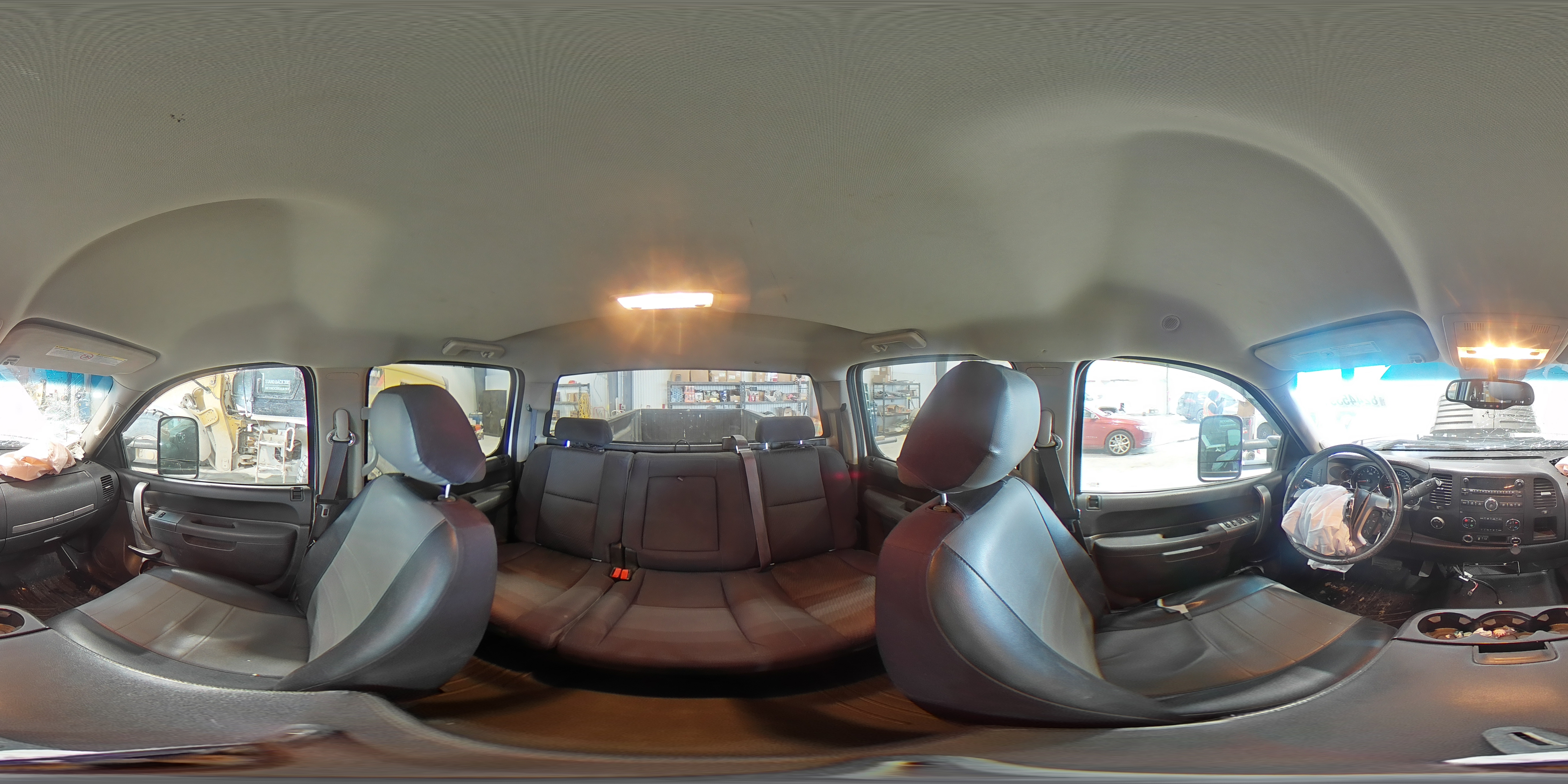 2014 GMC Sierra VIN 1GT423C89EF176998 Copart auction photo, front end damage thumbnail 13