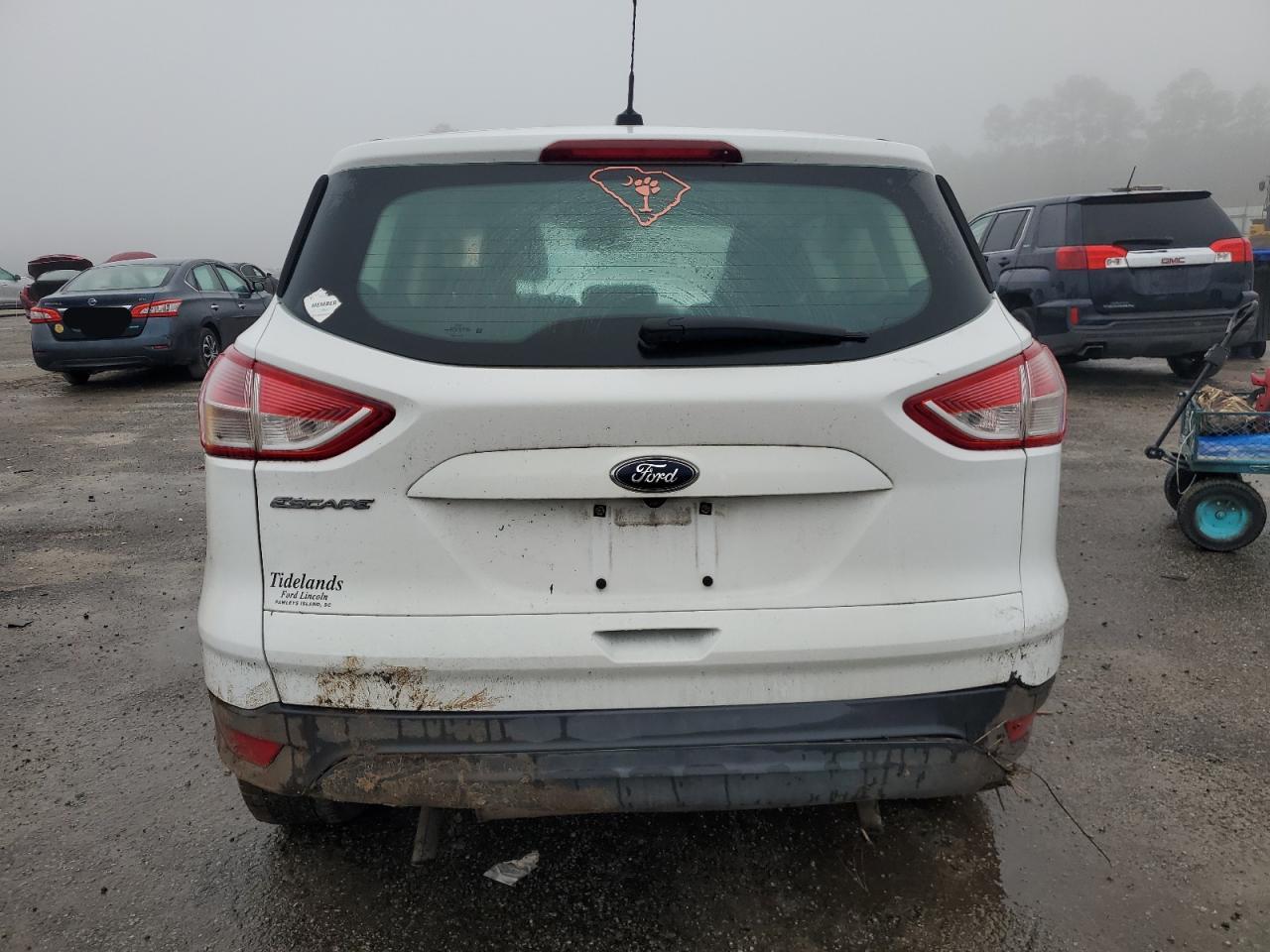 2014 Ford Escape VIN 1FMCU0F74EUB54681 Copart auction photo, all over damage thumbnail 6