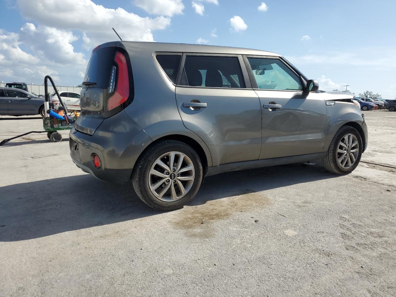 2019 KIA Soul VIN KNDJP3A55K7021593 Copart auction photo, front end damage thumbnail 3