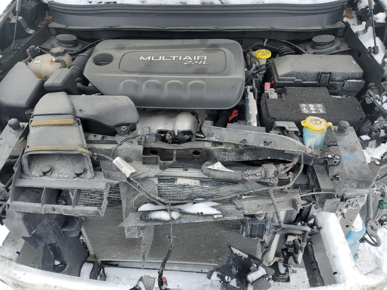 2016 Jeep Grand Cherokee VIN 1C4PJMAB9GW277403 Copart auction photo, front end damage thumbnail 12