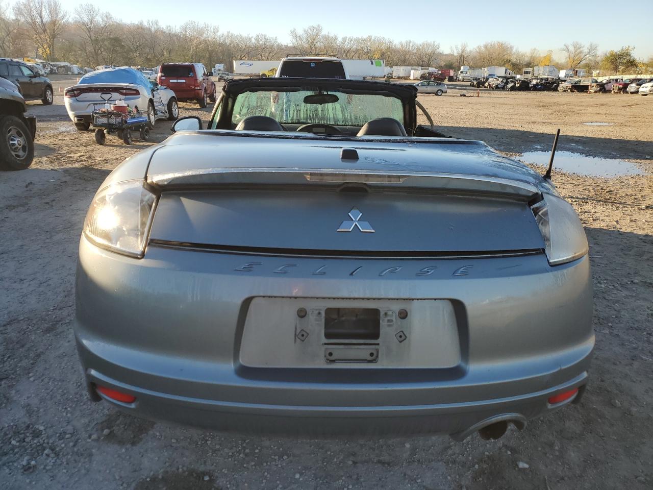 2009 Mitsubishi Eclipse VIN 4A3AL25F89E009076 Copart auction photo, side damage thumbnail 6