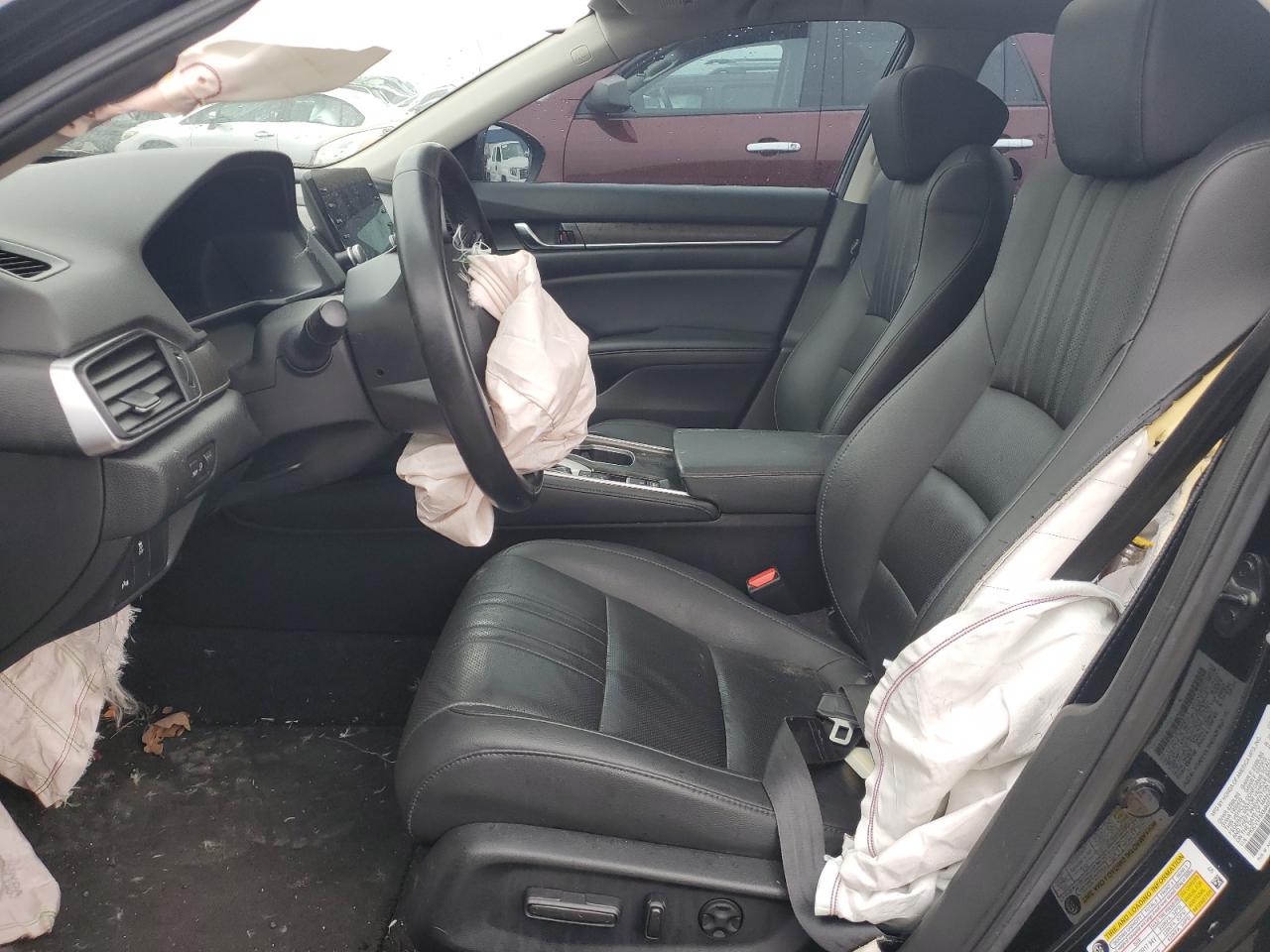 2021 Honda Accord VIN 1HGCV1F5XMA057072 Copart auction photo, front end / undercarriage damage thumbnail 7