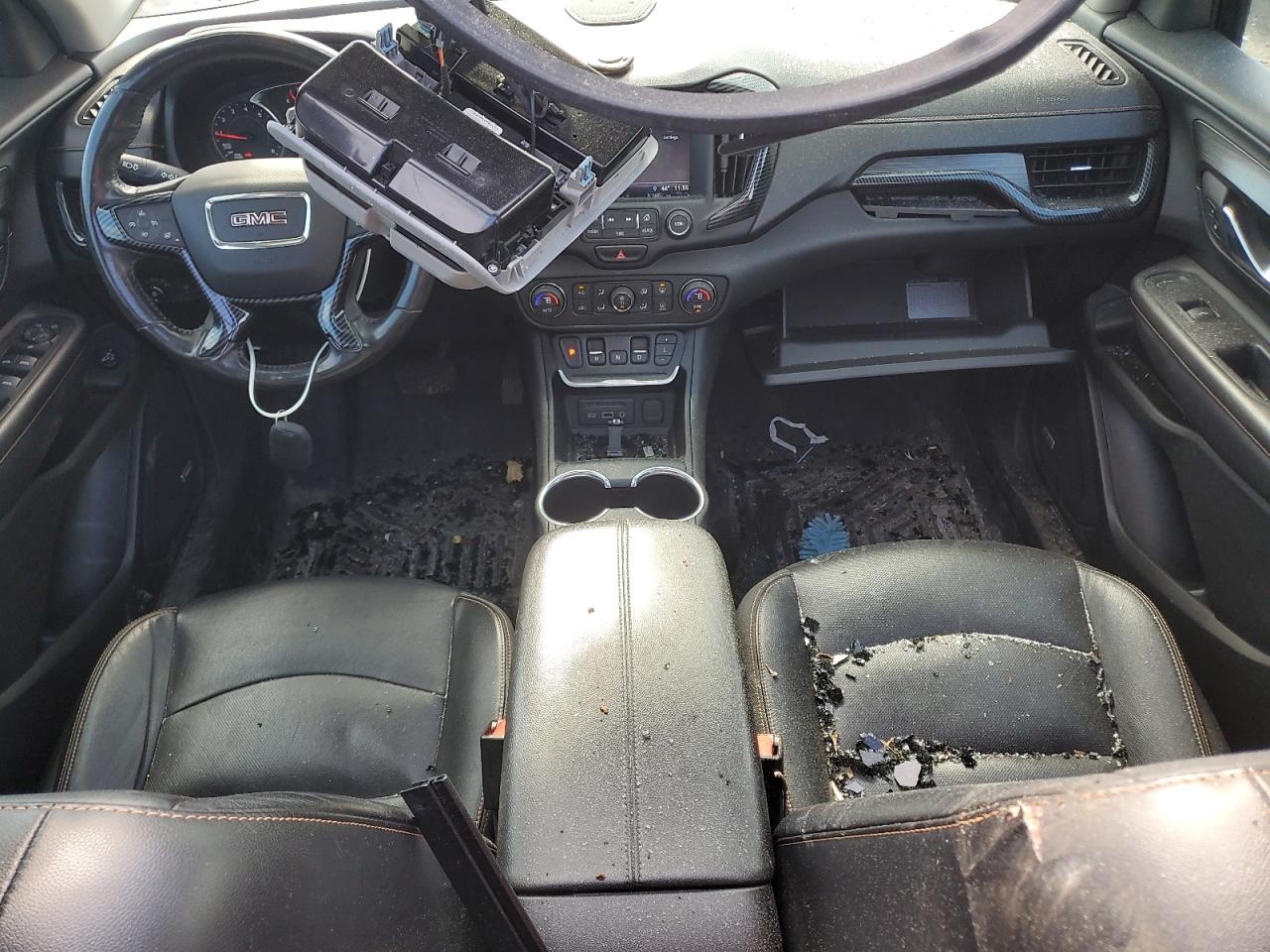 2018 GMC Terrain VIN 3GKALVEV0JL205498 Copart auction photo, top/roof damage thumbnail 8