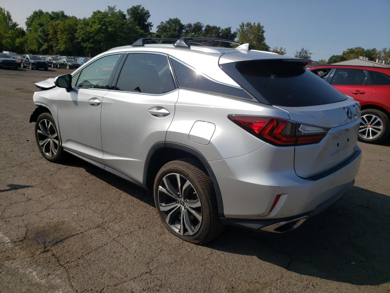 2018 Lexus RX VIN JTJBZMCA2J2036530 Copart auction photo, front end / minor dent/scratches damage thumbnail 2