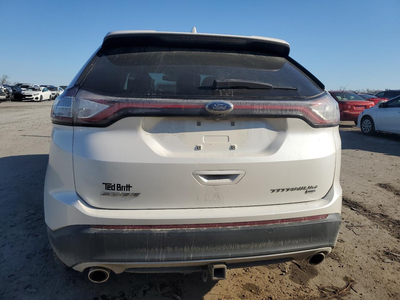 2018 Ford Edge VIN 2FMPK4K85JBB36512 Copart auction photo, front end / minor dent/scratches damage thumbnail 6
