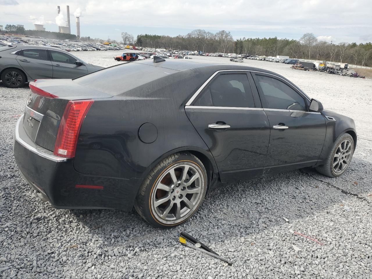 2012 Cadillac CTS VIN 1G6DG5E52C0128049 Copart auction photo, side / rear end damage thumbnail 3