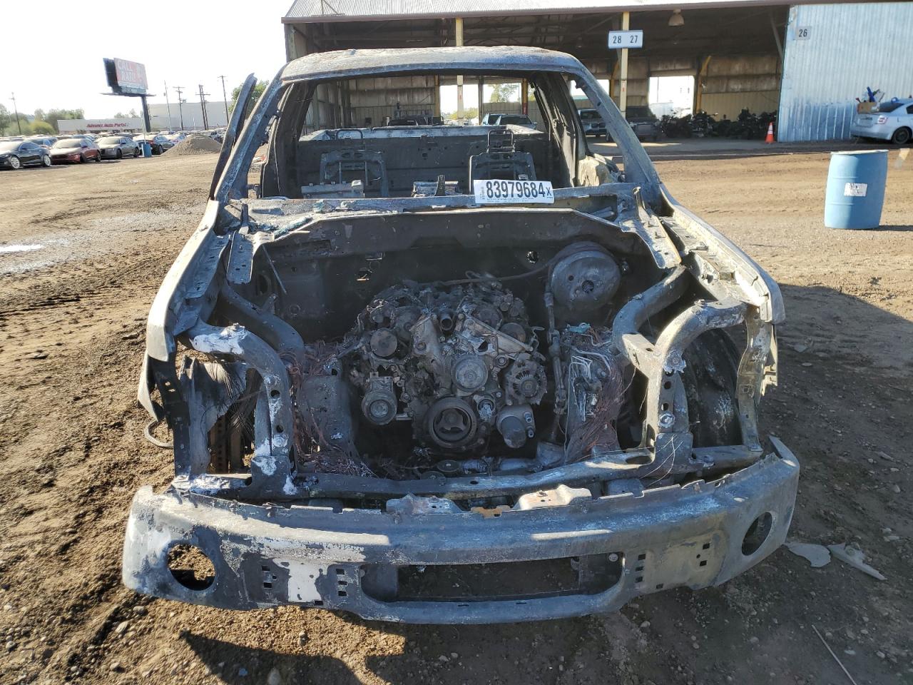 2014 Ford F-150 VIN 1FTMF1CT9EFB47479 Copart auction photo, burn damage thumbnail 5
