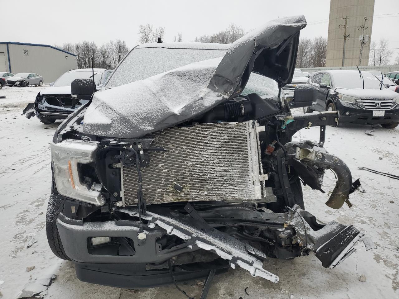2020 Ford F-150 VIN 1FTEW1EP3LKE18996 Copart auction photo, front end damage thumbnail 5