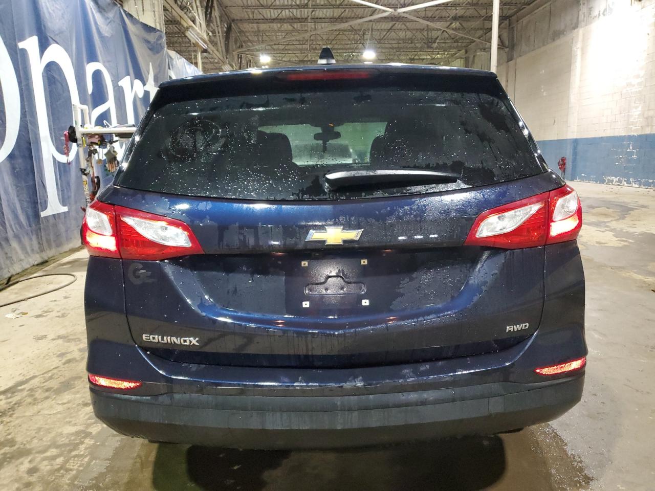 2020 Chevrolet Equinox VIN 3GNAXSEVXLS595038 Copart auction photo, mechanical / minor dent/scratches damage thumbnail 6