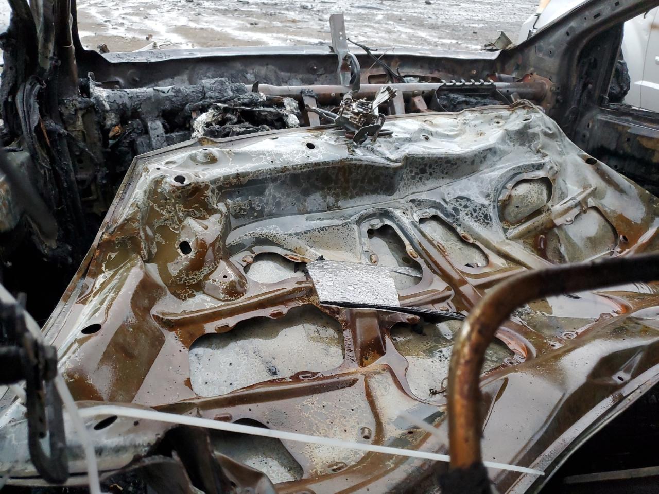 2014 Mazda 2 VIN JM1DE1KY9E0172028 Copart auction photo, burn damage thumbnail 8