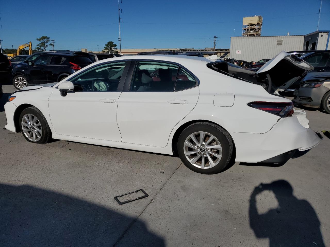 2023 Toyota Camry VIN 4T1C11AK5PU745132 Copart auction photo, rear end / front end damage thumbnail 2