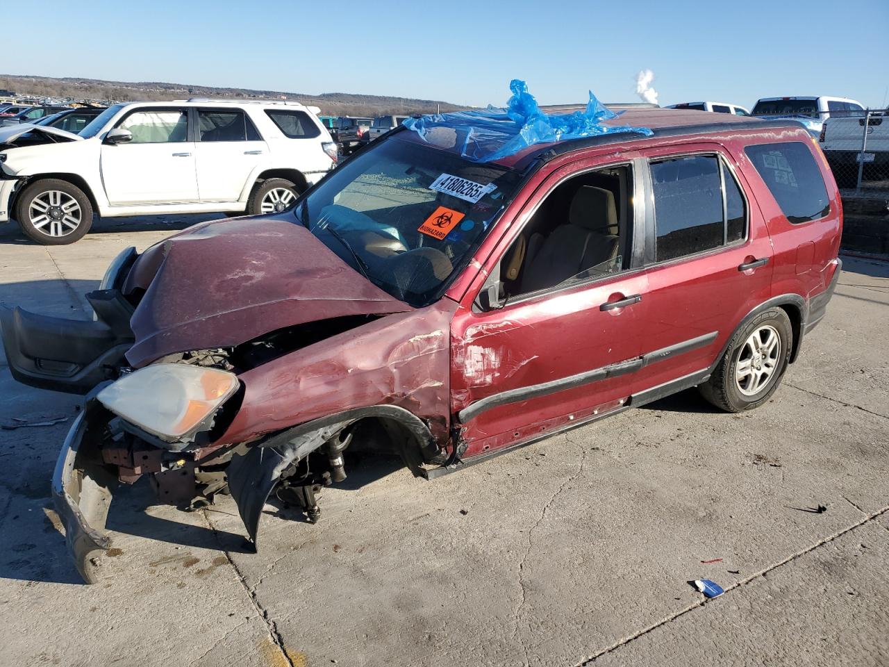 2002 Honda CR-V VIN JHLRD78892C036241