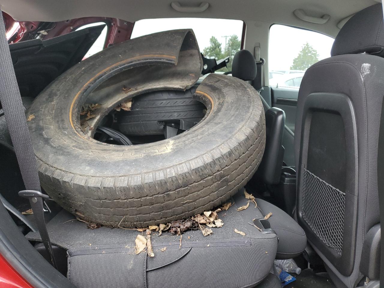 2014 Chevrolet Captiva VIN 3GNAL2EK8ES637517 Copart auction photo, rear end / front end damage thumbnail 11