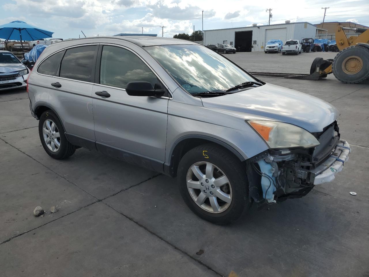 2007 Honda CR-V VIN JHLRE48577C121085 Copart auction photo, front end / rear end damage thumbnail 4