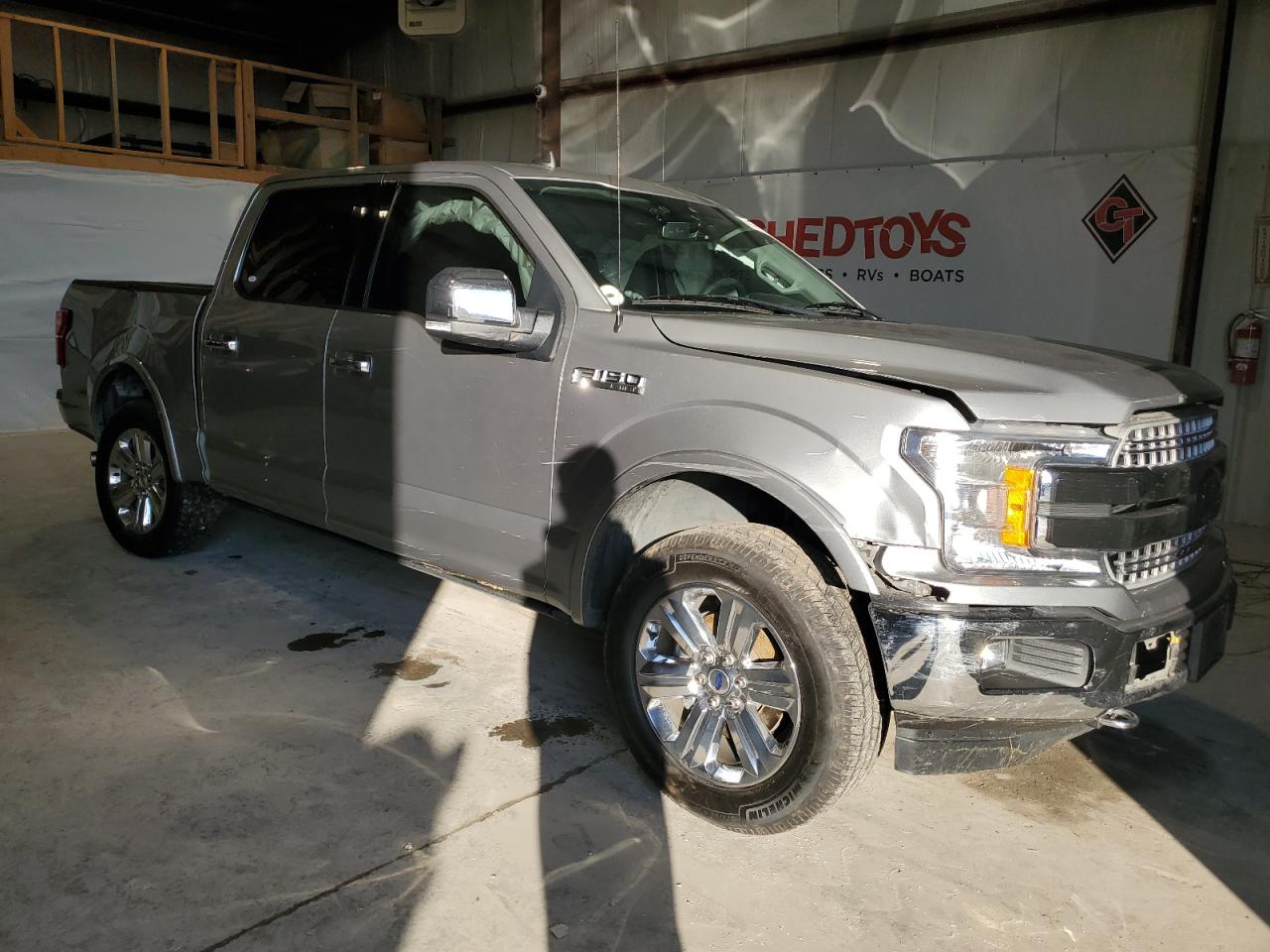 2020 Ford F-150 VIN 1FTEW1E56LKE55720 Copart auction photo, all over damage thumbnail 4