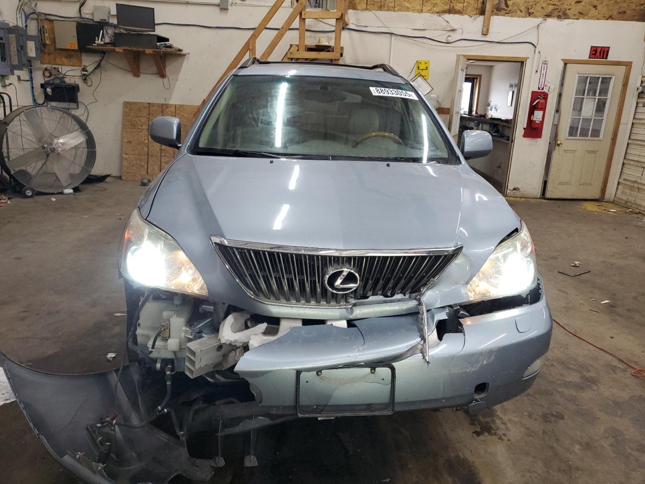 2004 Lexus RX VIN JTJHA31U040015958 Copart auction photo, front end / rear end damage thumbnail 5