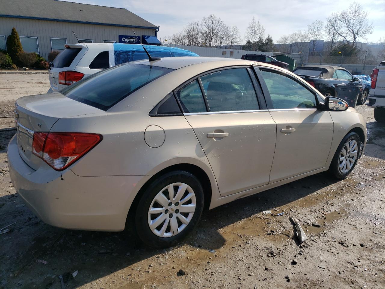 2011 Chevrolet Cruze VIN 1G1PF5S95B7123446 Copart auction photo, front end damage thumbnail 3