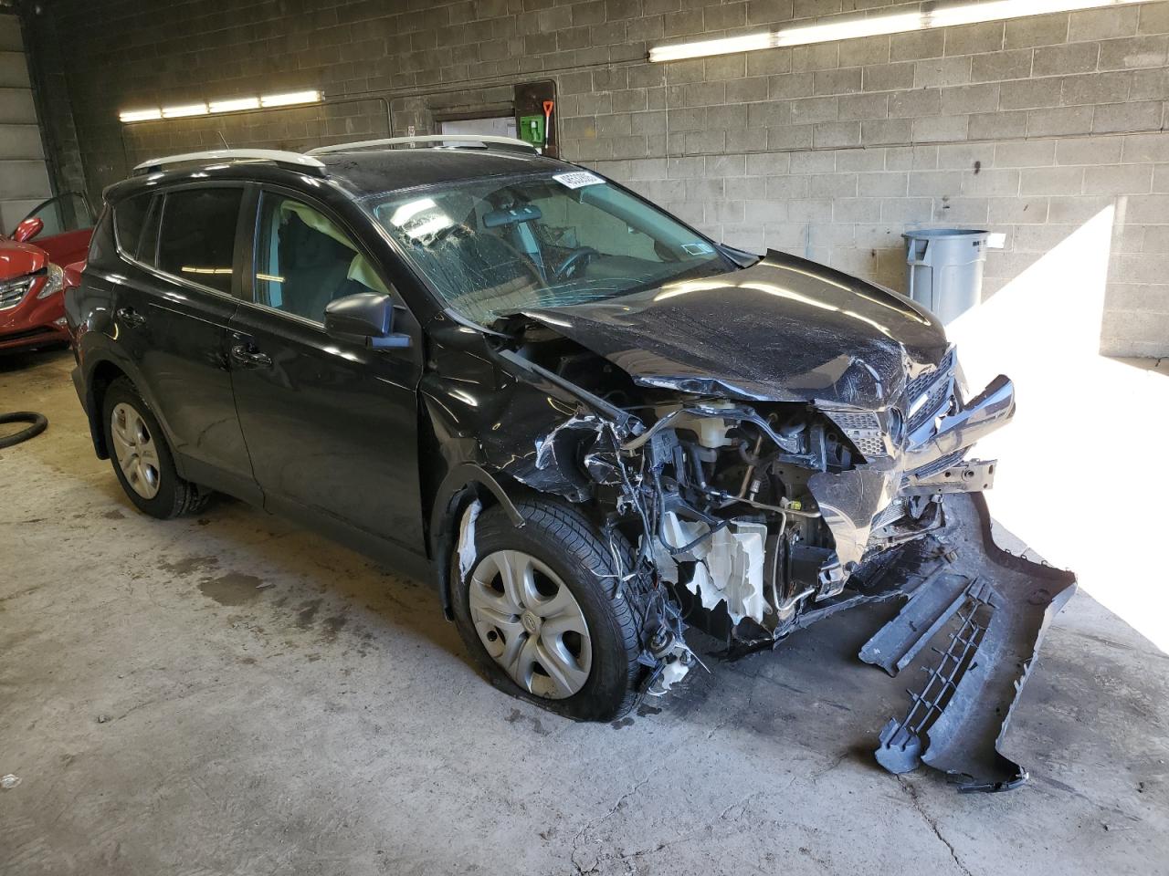 2014 Toyota RAV 4 VIN 2T3BFREV9EW159389 Copart auction photo, front end damage thumbnail 4